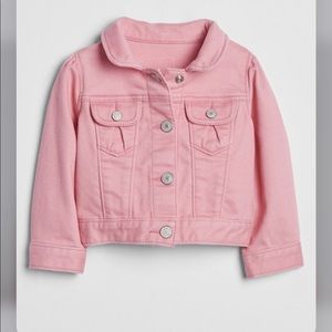 Baby Gap Pink Jean Jacket Size 18-24 months